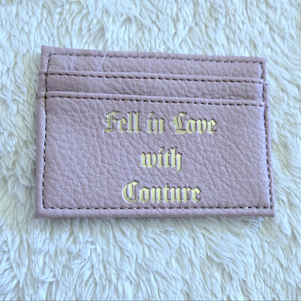 Juicy🍊 Couture "Breaking The Rules" Bifold✌️ Wallet With Pullout Card💳 Case - Picture 13 of 16